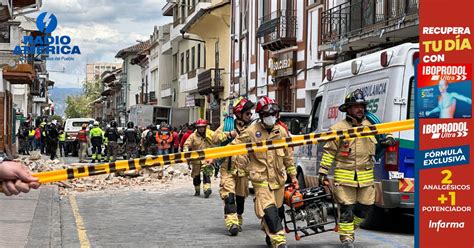 Trece Fallecidos Y 126 Heridos Por El Sismo De Magnitud 6 5 En Ecuador