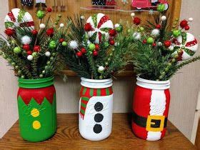 Pinterestita Creadora Decorando con Frascos Navideños Frascos de