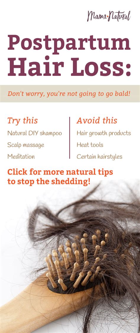 Postpartum Hair Loss Natural Treatments And Remedies