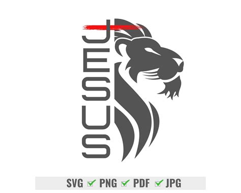 Lion Svg Jesus Svg Lion Of Judah Svg Jesus Png Cross Svg Bible Svg