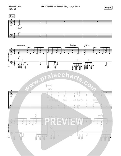 Hark The Herald Angels Sing Sheet Music Pdf Elevation Worship Praisecharts