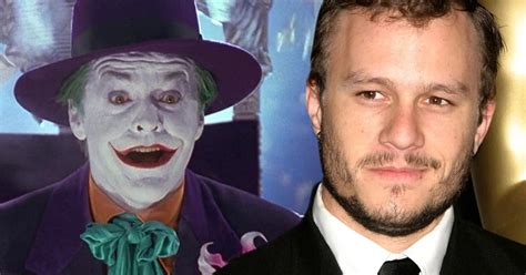 Heath Ledger Revealed The Real Reason He Refused To Use Inspiration From Jack Nicholson S