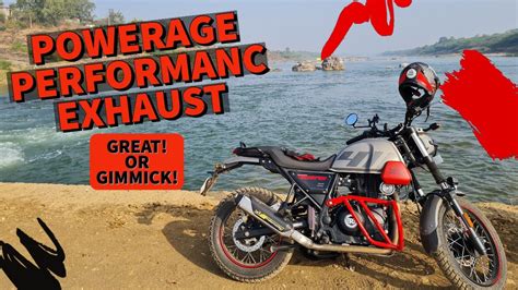 Powerage Performance Exhaust Scram 411 And Himalayan Build Quality