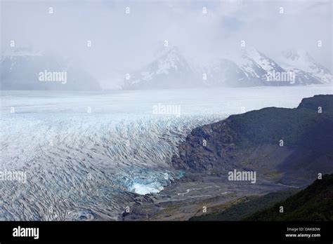 grey glacier chile  res stock photography  images alamy