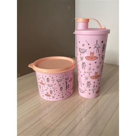 Kit Bailarina Copo Redondinha De Ml Tupperware Shopee Brasil