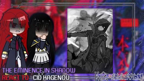 The Eminence In Shadow React To Cid Kagenou Shadow Gacha Reaction