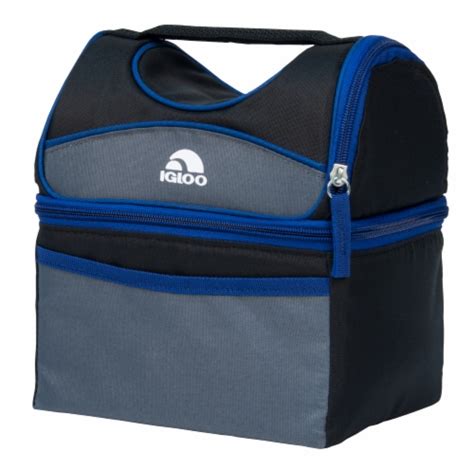 Igloo Playmate Lunch Bag Royal Blueblackgray 1 Ct Fred Meyer