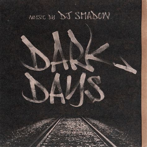 Dj Shadow Dark Days 2000 Vinyl Discogs