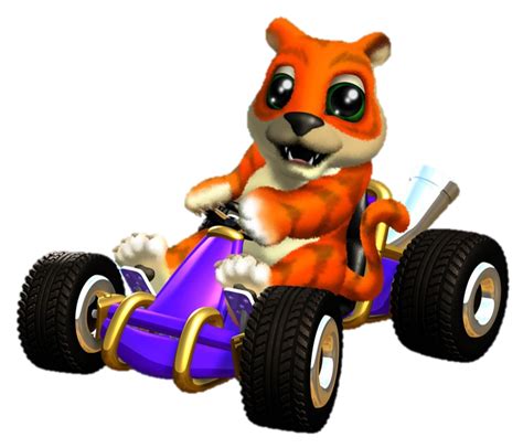 Ctr Crash Team Racing Pura Kart By Paperbandicoot On Deviantart