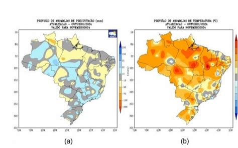 Previs O Do Tempo Novembro Ter Epis Dios De Chuva Volumosa E Calor