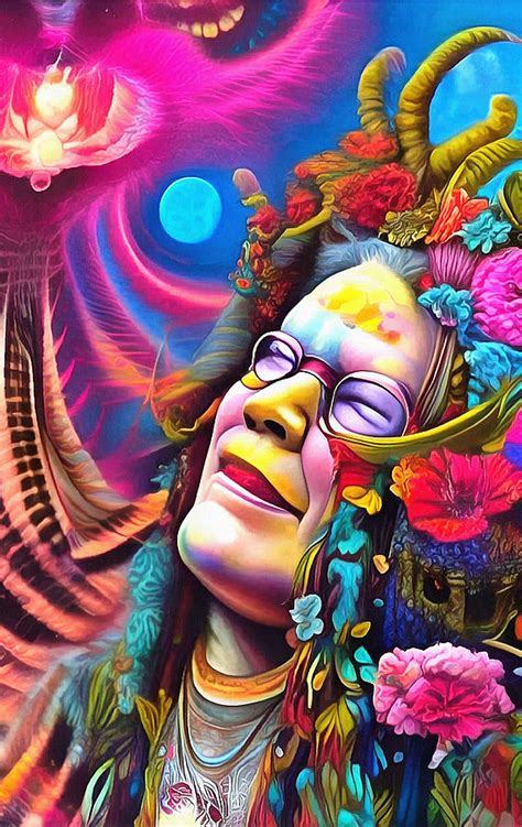 Janis Joplin Digital Art By Galeria Trompiz Pixels