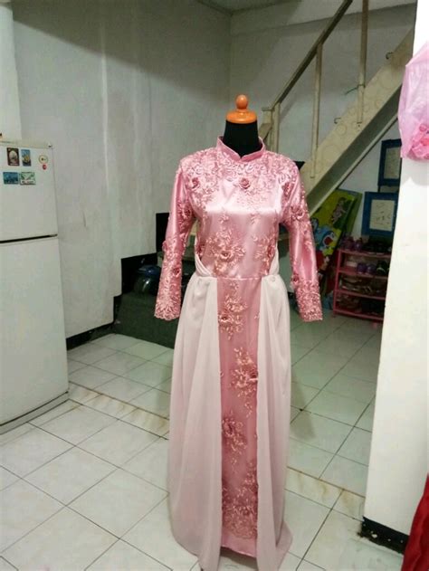 47 Gaun Muslim Brokat Satin Info Penting