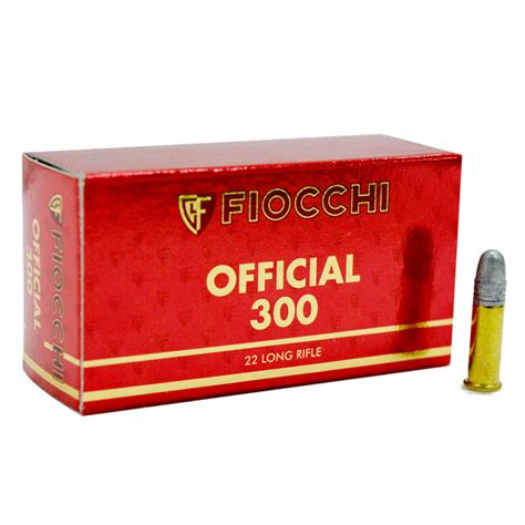 FIOCCHI Cal 22LR OFFICIAL 300 LRN 40g 300 M S 302601 PBDionisioCo