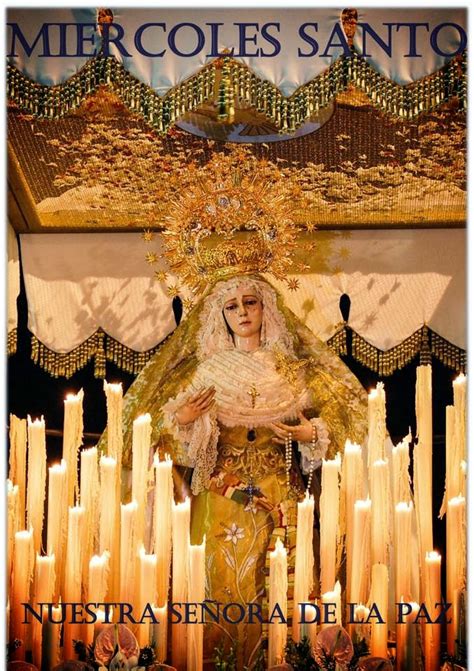 SEMANA SANTA AGUILAR DE LA FRONTERA Cofradía de la Paz Cartel