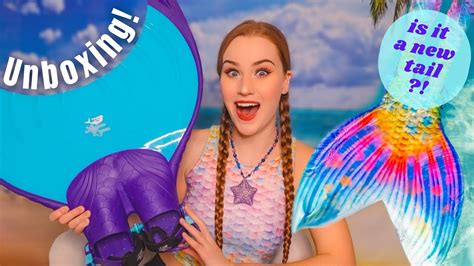 Mermaid Linden Monofin Unboxing Something New Youtube