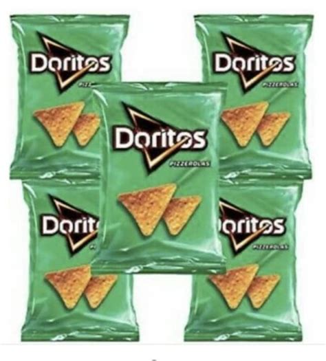 Doritos Pizzerolas Sabritas Mexican Chips 5 Bags 62 G Etsy Canada