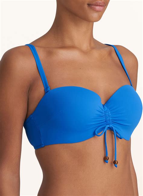 Marie Jo B Gel Bikini Top Flidais In Blau