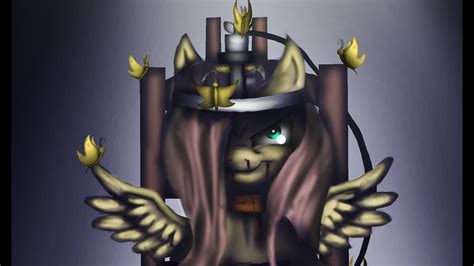 Mlp Speedpaint Creepy Fluttershy Youtube