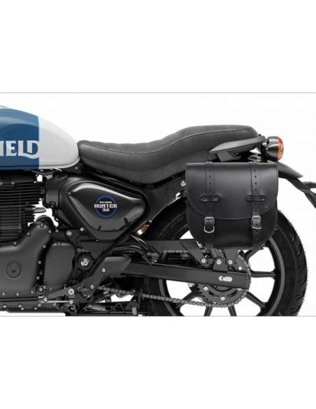 Alforjas Piel Kraken Basicas Para Royal Enfield Hunter Alforjas