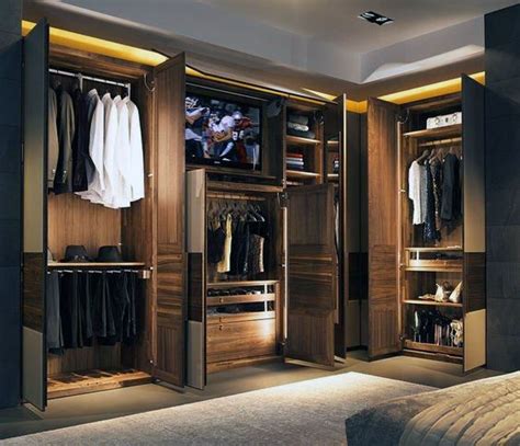 Stylish Mens Wood Closet Inspiration Master Bedroom Closet Bedroom