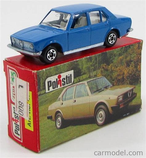 Politoys Polistil Rj Scale Alfa Romeo Alfetta Bluette