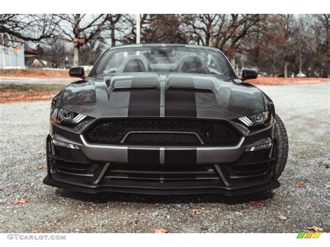 Carbonized Gray Metallic 2021 Ford Mustang Shelby Super Snake Speedster