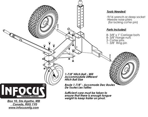 Stehl Tow Dolly Parts Diagram