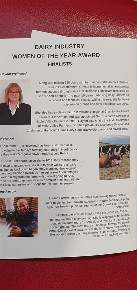 Womenindairy On Twitter Drum Roll Please Here Are The Finalists