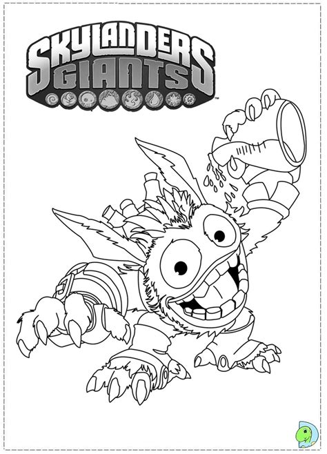 Skylanders Coloring page- DinoKids.org