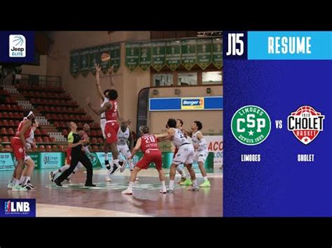 Limoges vs Cholet 77 71 Résumé 2020 21 YouTube