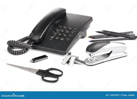 Office Tools Collection Stock Image Image Of Occupation 11334189