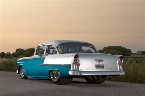 1955 Pro Street Chevy Hits The Swedish Drag Scene Hot Rod Network