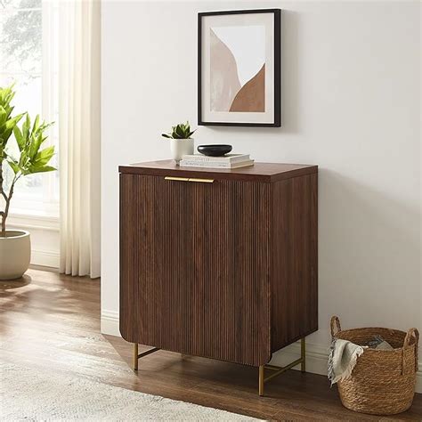 Amazon Walker Edison Lowen Contemporary Fluted Door Accent Cabinet