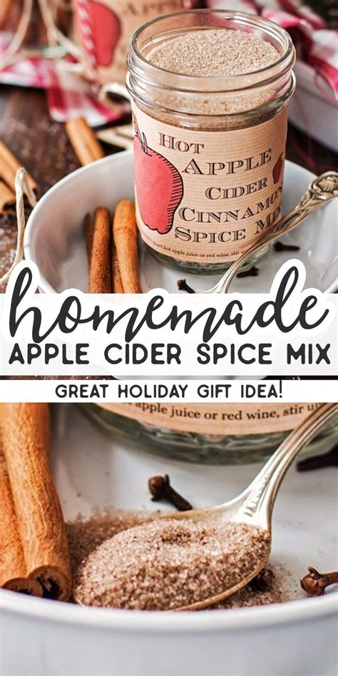 This Recipe For Homemade Hot Apple Cider Cinnamon Spice Mix Is Amazing