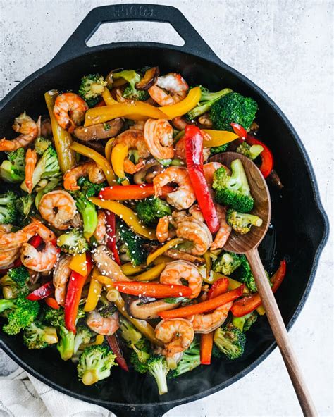 Shrimp Stir Fry – A Couple Cooks