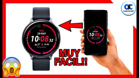 Cómo configurar la hora en un smartwatch o pulsera inteligente YouTube