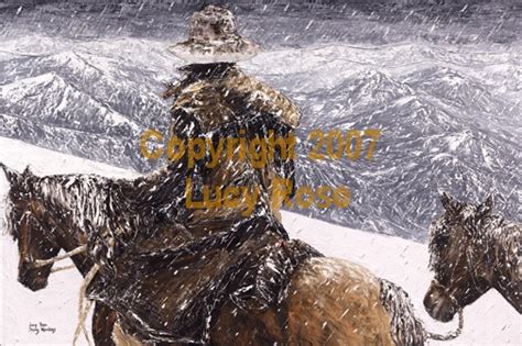 Lucy Rose Snowy River Artist Giclee