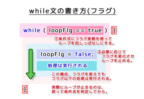 While文（わいるぶん） プログラミング用語・it用語辞典