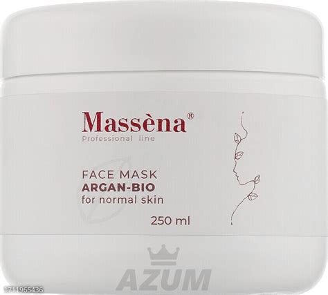 Massena Nourishing Face Mask Face Mask Argan Bio For Normal Skin 250ml