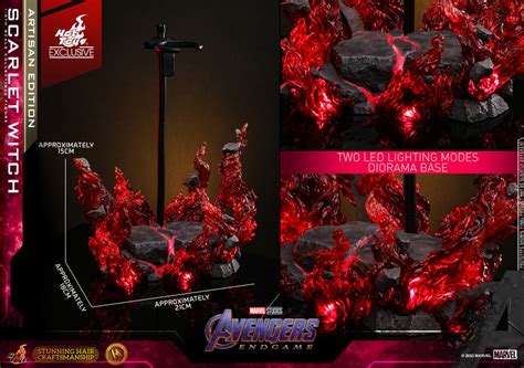 Hot Toys DX ARTISAN EDITION復仇者聯盟終局之戰緋紅女巫 1 6 比例收藏級人偶 羊毛植髮版本同步登場