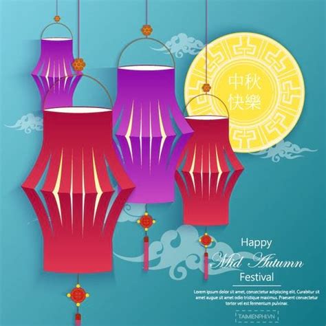 Mẫu banner Trung Thu vector - Phần mềm FREE