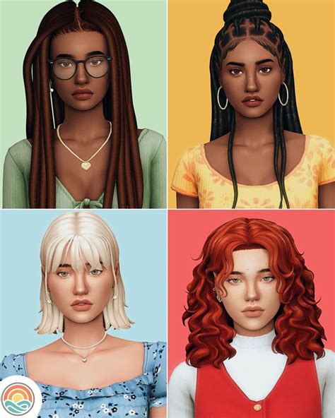 A Sim Dump 02 Semplicesims On Patreon Sims Hair Sims The Sims 4 Skin