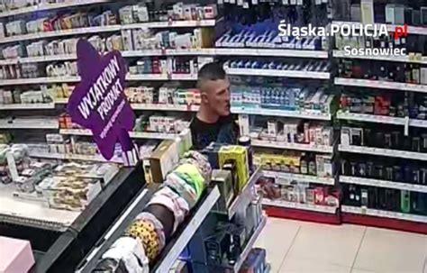 Sosnowiec Policjanci Poszukuj Tego Cz Owieka Okrad Jedn Z Drogerii