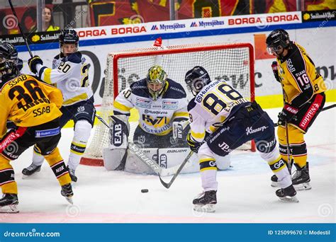 Swedish Hockey League SHL, Lulea Hockey Vs HV71 - EDITORIAL Editorial ...