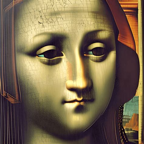 The Mona Lisa Baby with Beautiful Eyes · Creative Fabrica