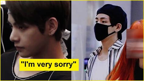 Bts V Seen Helping Paparazzi Out Confesses Love To Old Girlfriend