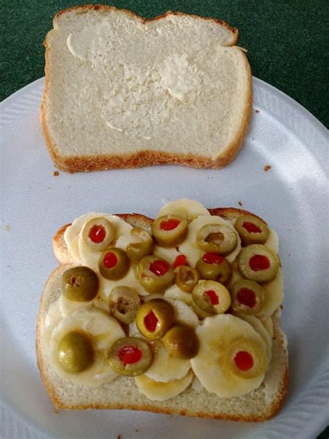 banana sandwich with mayo