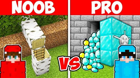 NOOB Vs PRO Sekretna Tajna Baza W Minecraft YouTube