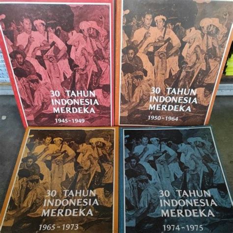 Jual Buku Antik Klasik Sejarah 30 Tahun Indonesia Merdeka 1945 1975