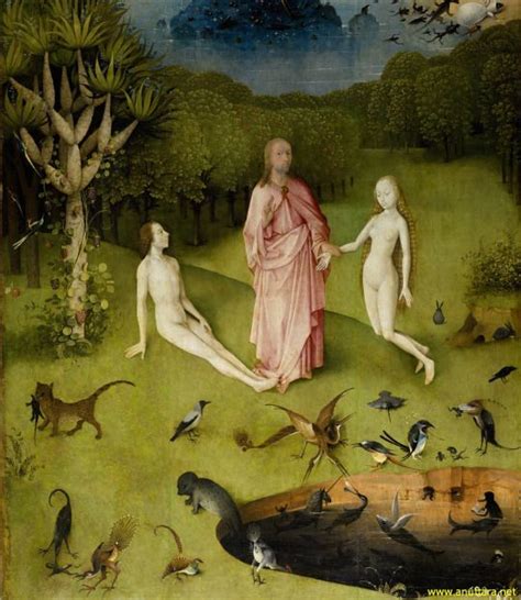 Hieronymus Bosch - Garden of Eden. | Hieronymus bosch, Garden of ...